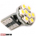   Светодиодная автолампа W5W 8 LED SMD3528 (2шт.)