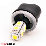   Светодиодная автолампа H27 880 9 LED SMD5050 (2шт.)